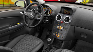 Интерьер Opel Corsa 5D