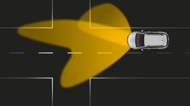 Новый Opel Mokka — адаптивная система головного освещения (AFL+)