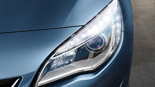 Освещение Opel Astra