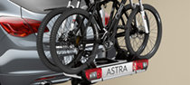 Opel - Багажник для велосипеда в Opel Astra Opel - Багажник для велосипеда в Opel Astra