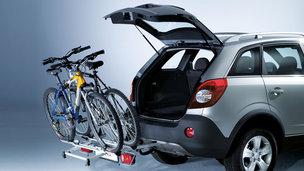 Opel Antara - Заднее крепление для перевозки велосипедов, устанавливаемое на буксирной сцепке