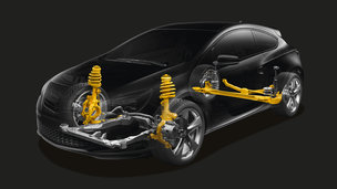 Opel Astra GTC - Передняя подвеска HiPerStrut