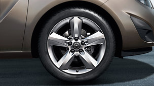 Opel Meriva - Легкосплавные колесные диски 17"