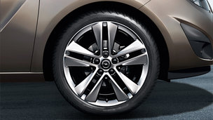 Opel Meriva - Легкосплавные колесные диски 18"