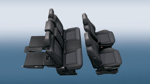 Opel Zafira - Система трансформации сидений Flex7®