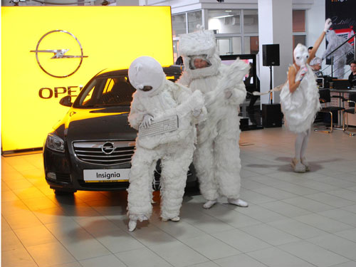 Презентация Opel Insignia - как это было