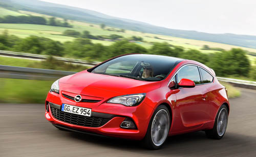 Opel Astra GTC награжден премией Red Dot за дизайн.